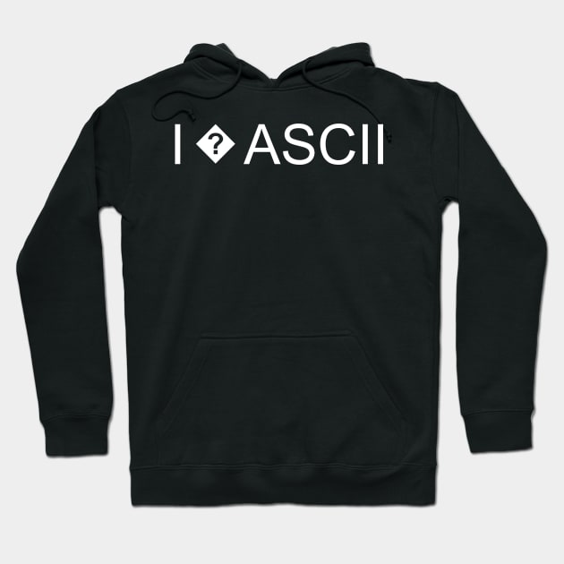 Do you love ASCII? Hoodie by codeWhisperer